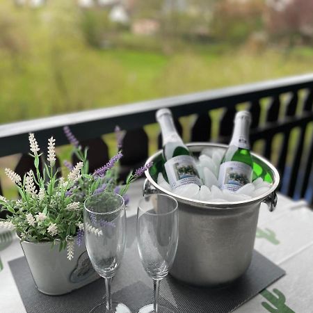 Ferienwohnung Wiesenblick Lübbenau Esterno foto