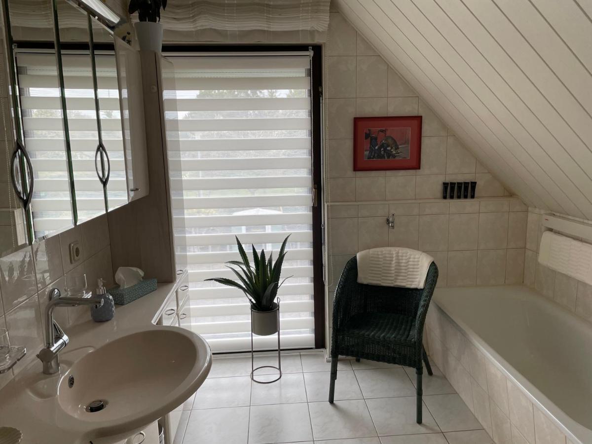 Ferienwohnung Wiesenblick Lübbenau Esterno foto